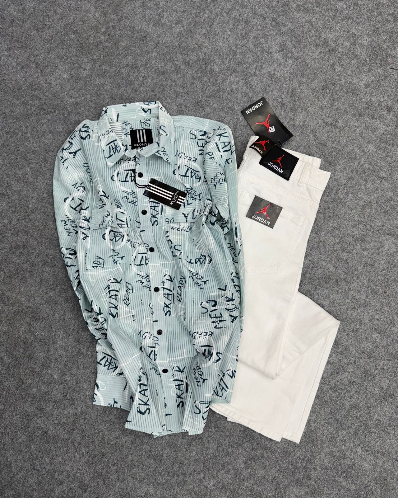 Korean Mom Fit Combo